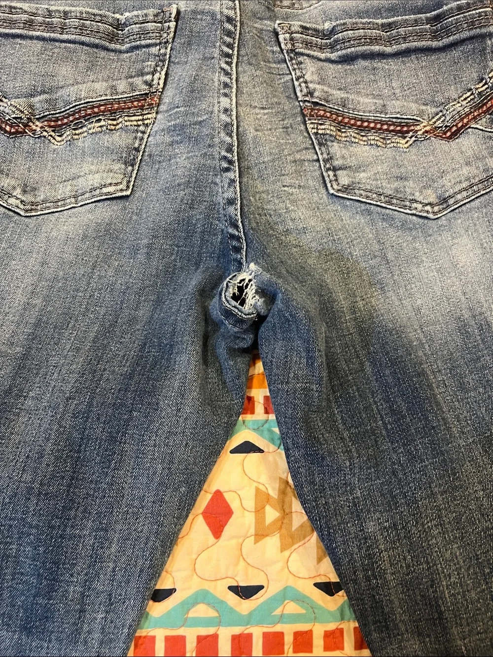 BKE TYLER Men’s  Straight Blue Jeans